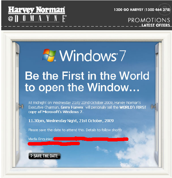windows 7 harvey norman