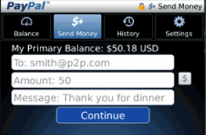paypal send money app