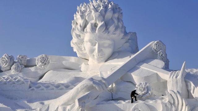 A Winter Wonderland In China