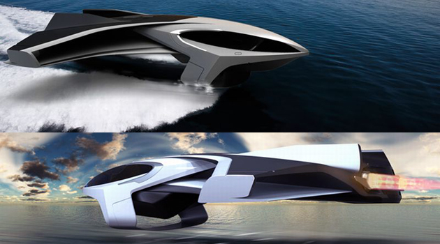 This Stunning Yacht Can Actually Fly