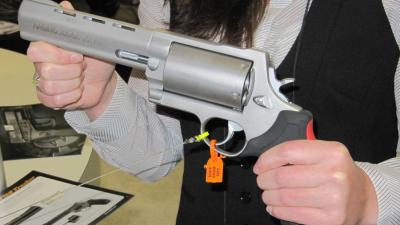 This Gigantic Revolver Shoots Shotgun Shells