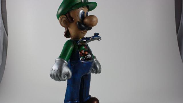 Luigi Went And Built Himself A Mecha To Make Mario Jealous