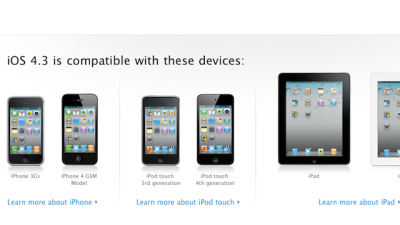 Verizon iPhone 4 Not Getting iOS 4.3 Yet?