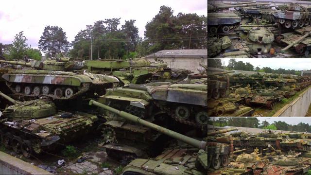 This Soviet Tank Cemetery Is Where All The Zombie Soldiers Sleep