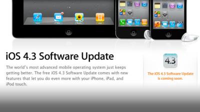 iOS 4.3 Is Here – Check Out What’s New
