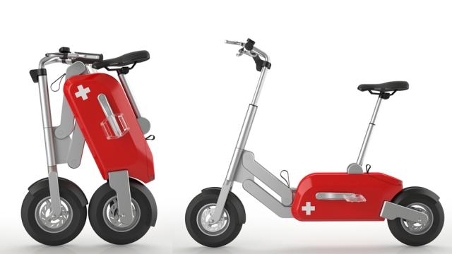 Unfold The Swiss Army Of Electric Scooters In One Second