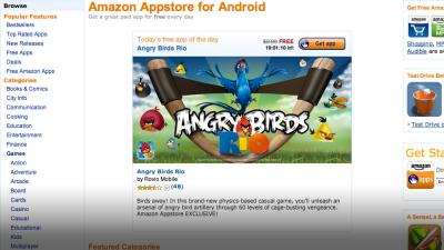 Amazon’s Android App Store Is Now Open For Business
