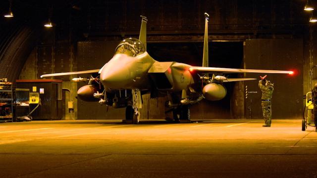 American F-15 Crashes Over Libya
