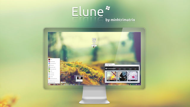 Elune Is A Simple, Beautiful Theme For Windows 7