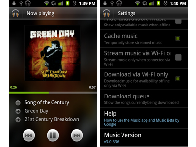 Android Music Player Update All But Reveals Google’s Music Service