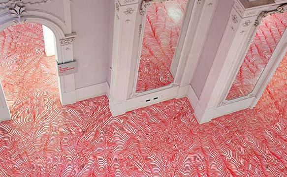 Can You Believe Someone Scribbled All Over These Floors?