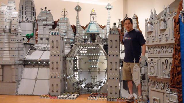 Lego Fan Creates 250,000-Brick ‘Garrison Of Moriah’