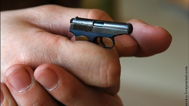 Cute Mini Guns As Small As Matches Can Actually Shoot Bullets