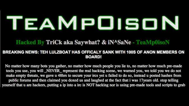 Hacker Vs Hacker: Rival Group Claims To Hack LulzSec