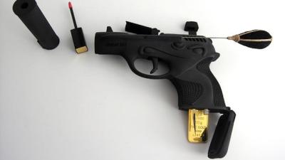 Gun Packs All The Makeup A Sexy Assassin Needs And A Viagra Pill