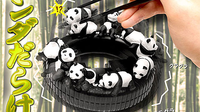 Hone Your Chopstick Skills With These Adorable Pandas