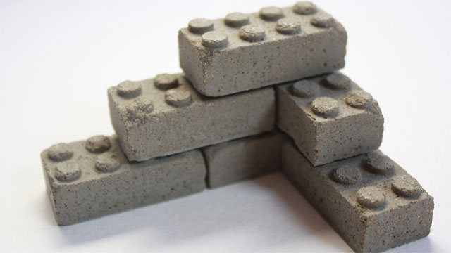 Build A Stone Wall With These Lego-Inspired Concrete Blocks