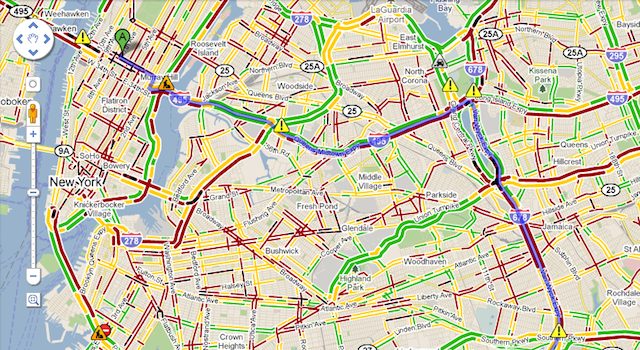 Google Kills Map Traffic Estimates In The US