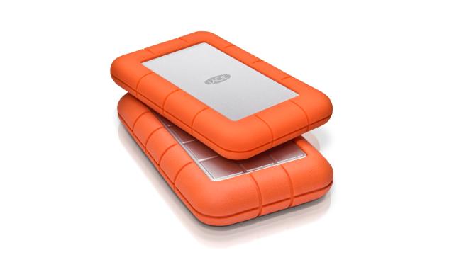 LaCie’s Rugged Mini Hard Drive Is Kind Of Begging To Be Abused