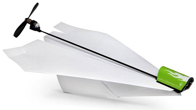 This Electric Propeller Powers Paper Planes