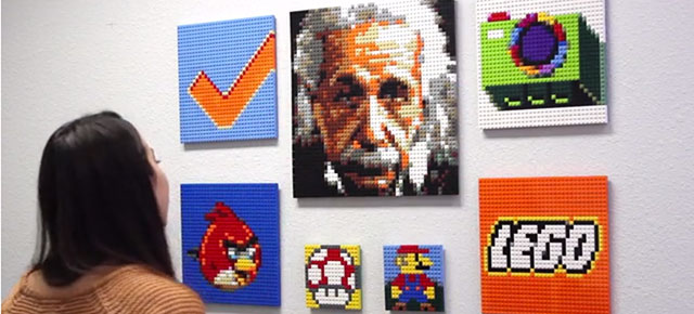 This Website Makes Building LEGO Mosaics As Easy As Uploading A Photo