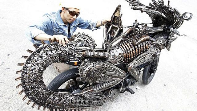 Alien Bike Creeps The Shrivelled Testes Out Of Me