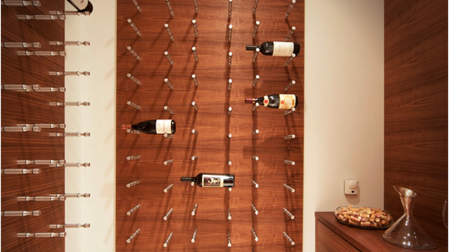 A Wine Rack That Helps You Flash Those Fancy Labels