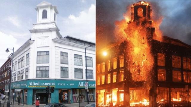 UK Riot Destruction: Before And After