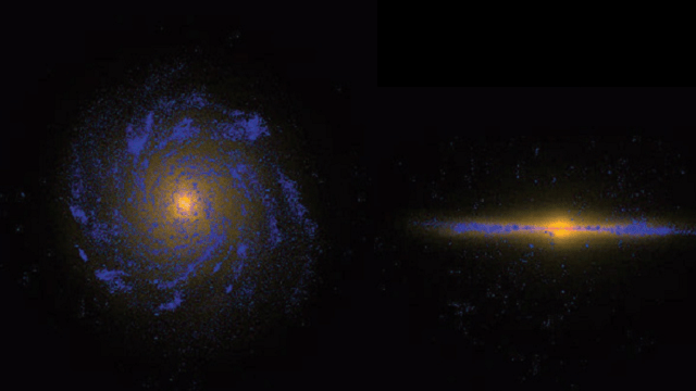 This Is The First Hi-Res Simulation Of The Milky Way’s Formation
