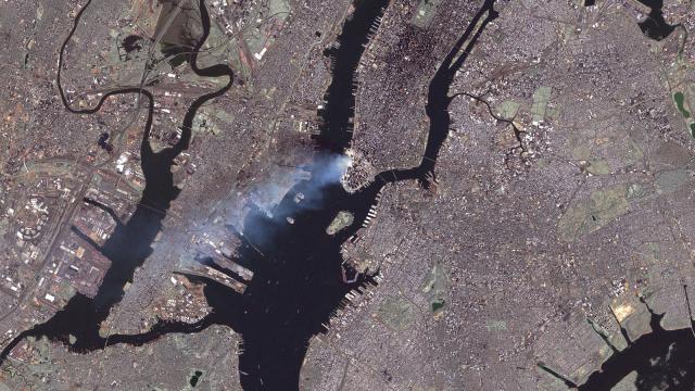 This Is How 9/11 Looked From Space
