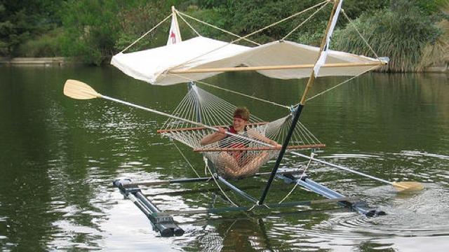 A Hammock Boat! Sure, Why Not