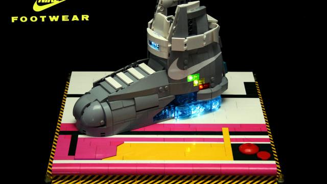 Lego Nike Back To The Future Shoes Induce Spontaneous Nerdgasms