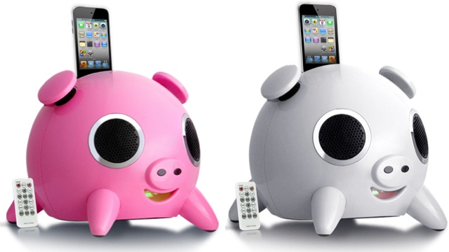 Speakal’s iHog Is A Pig-Shaped Speaker For Pork Lovers