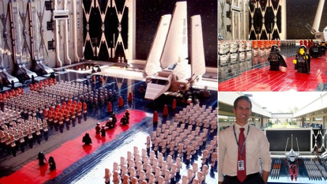 Look At This Incredible 30,000-Brick Lego Imperial Hangar