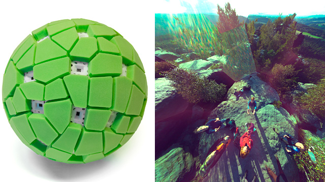 Point, Throw And Shoot: The Panoramic Ball Cam