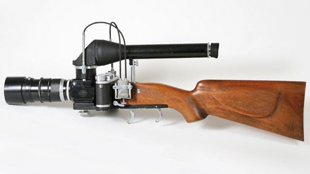Rare Leica Gun Camera Only Nails Celluloid Trophies