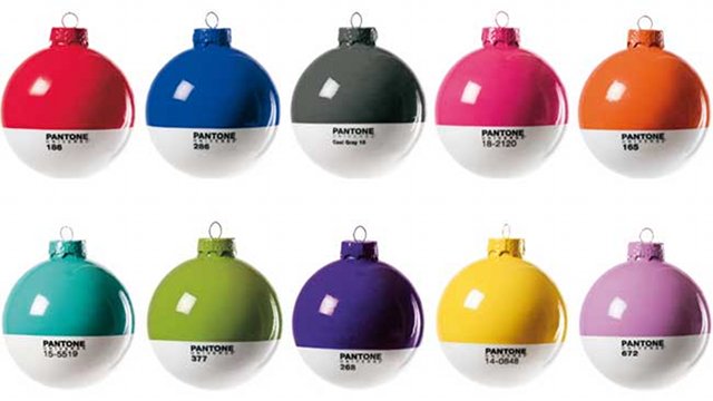 Pantone Ornaments Will Make You Wish It Was Christmas All Year