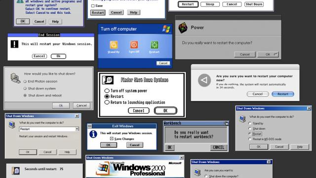 Can You Identify All The Operating Systems In The Restart Page?
