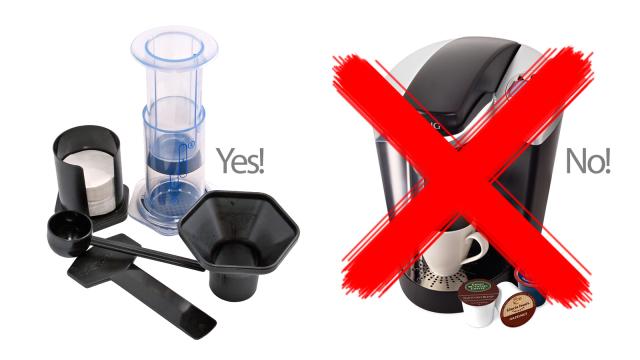 Another Reason Your K-Cup Coffee Machine Is A Terrible Thing