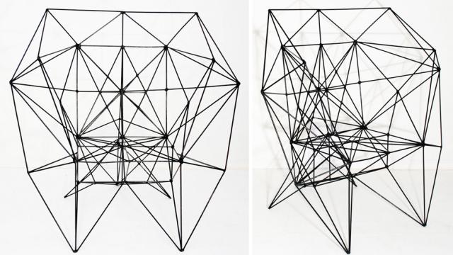 Designer Wireframe Chair Is Just Barely There