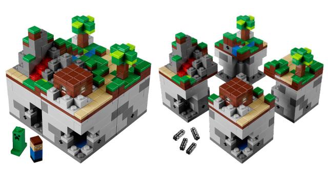 The Official Lego Minecraft Micro World Set Is Here