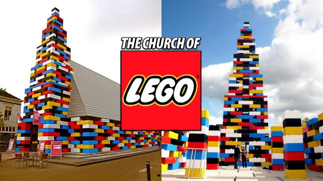 20m High Lego Church Is Really A Party Cathedral