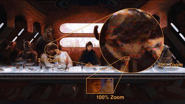 New Star Wars’ Last Supper Mosaic Is Insanely Huge