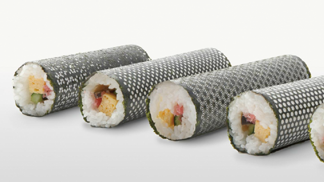 Laser-Cut Nori Rolls For A Designer Sushi Dinner