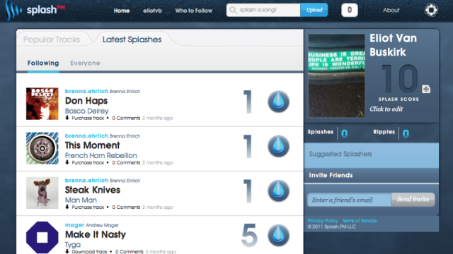 Splash.fm Launches ‘Twitter For Music’ To Public