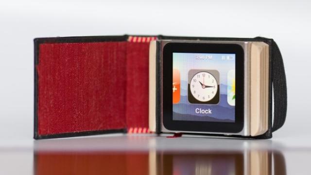 Shroud Your iPod Nano In This Adorable Little Black Book