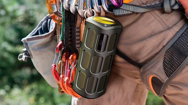 Rugged Motion-Controlled Bluetooth Speaker Is Ready For Mother Nature’s Abuse