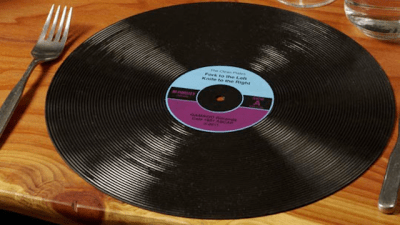 GamaGo’s Record-Shaped Placemats: Yay Or Nay?