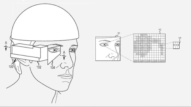 Apple’s Patent Sketch For Its Own Retina-ised Version Of Google Glasses Is Awkward