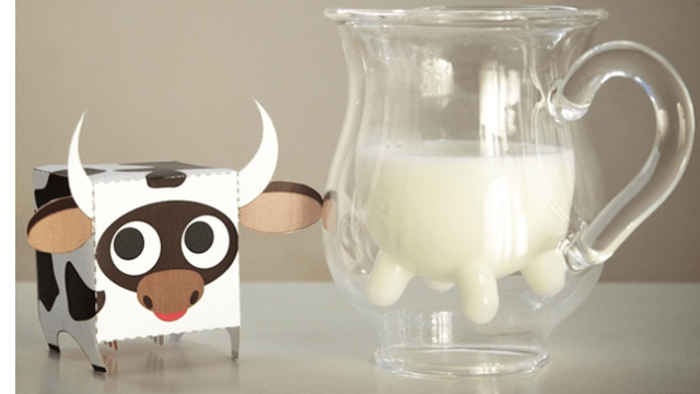 The Heifer Jug Reminds You What You’re Pouring On Your Cereal
